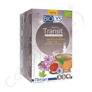 Biolys Transit Kaasjeskruid Vijg Cichorei - 24 zakjes