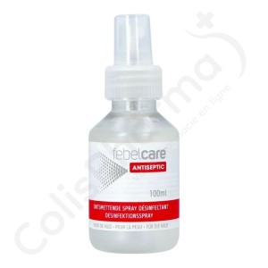 Febelcare Antiseptic - Desinfektionsspray - 100 ml