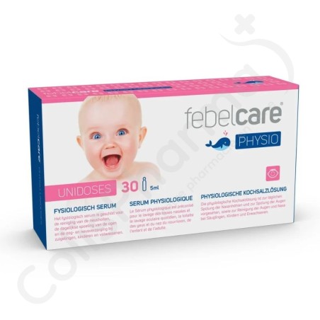 Febelcare Sérum Physiologique - 30 unidoses