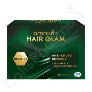 Omnivit Hair Glam Tegen Haaruitval - 180 tabletten