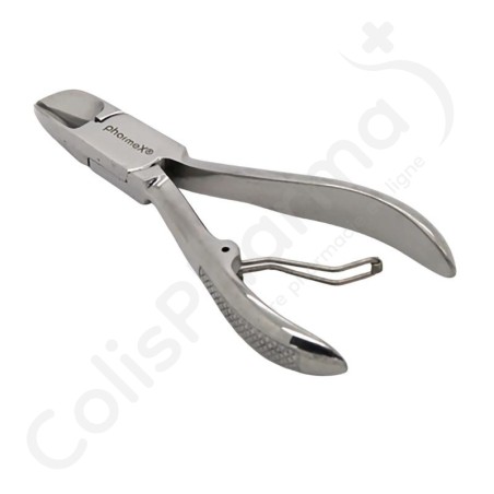 Pharmex Pince à Ongles + Ressort 10 cm - 1 pièce
