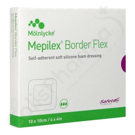 Mepilex Border Flex 10 x 10 cm - 5 pleisters