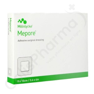 Mepore 9 x 10 cm - 5 pleisters