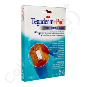 Tegaderm + Pad 3M 9 cm x 15 cm - 5 pansements transparents