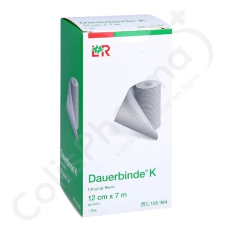 Dauerbinde K 12 cm x 7 m - 1 pièce