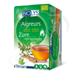 Biolys Curcuma Réglisse - 24 sachets