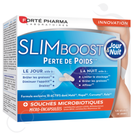 Forte Pharma Slimboost Jour & Nuit - 120 gélules