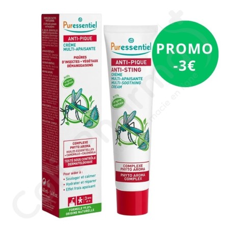 Puressentiel Anti-pique Crème Apaisante - 40 ml - PROMO -3€