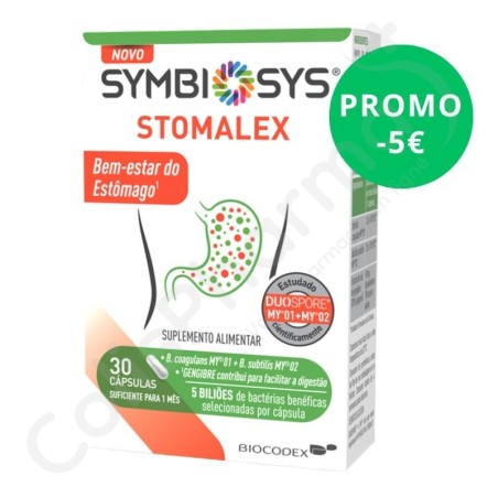 Symbiosys Stomalex - 30 gélules - PROMO -5€