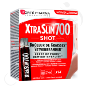 XtraSlim 700 Shot Goût Citron-Cassis - 14 shots