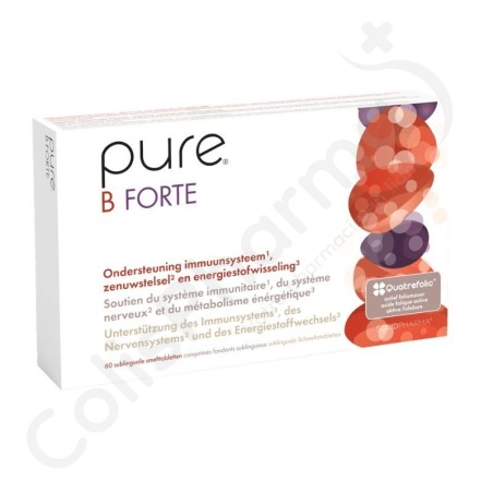 Pure B Forte - 60 orodispergeerbare tabletten