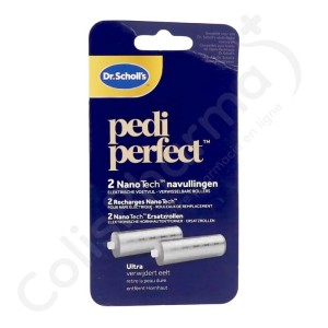 Dr. Scholl's Pedi Perfect Navullingen Elektrische Vijl Nanotech - 2 stuks