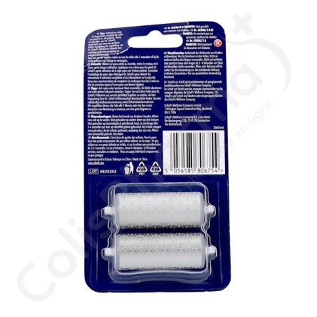 Dr. Scholl's Pedi Perfect Râpe Éléctrique Recharges Nanotech - 2 pièces