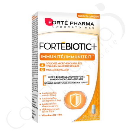 Forté Pharma Fortébiotic+ Immunité - 20 gélules