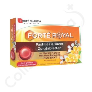 Forté Royal Pastilles Miel à sucer - 24 pastilles
