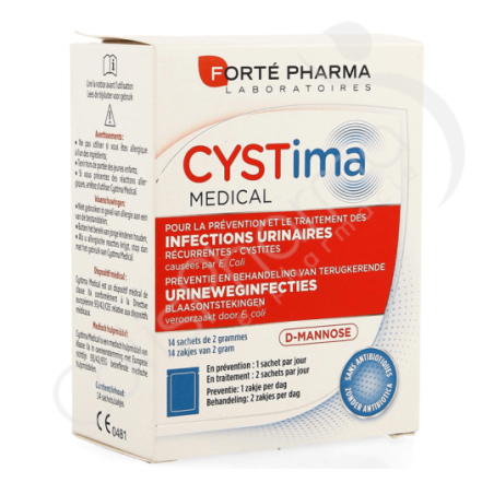 Forté Pharma Cystima Medical - 14 sachets