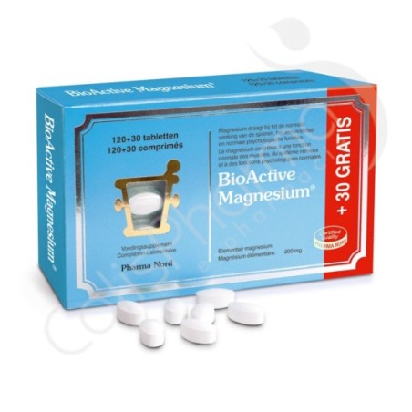 BioActive Magnesium - 120 + 30 tabletten