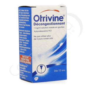 Otrivine Hydratant Décongestionnant 1 mg/ml - Gouttes 10 ml