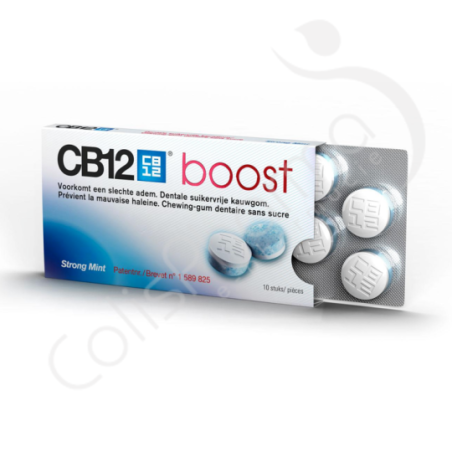 CB12 Boost Strong Mint - 10 chewing gum