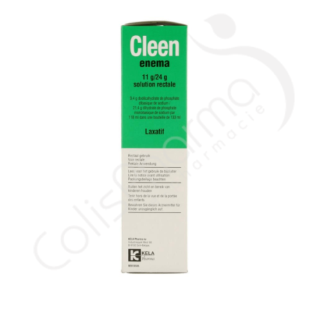 Cleen Enema 11 g/24 g - Solution rectale 133 ml