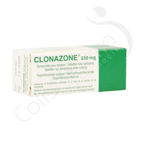 Clonazone 250 mg - 60 tabletten