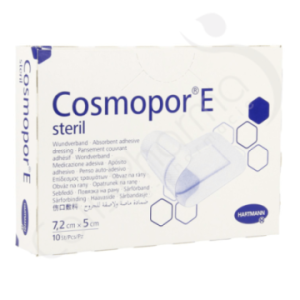 Cosmopor E 7,2 x 5 cm - 10 pansements stériles