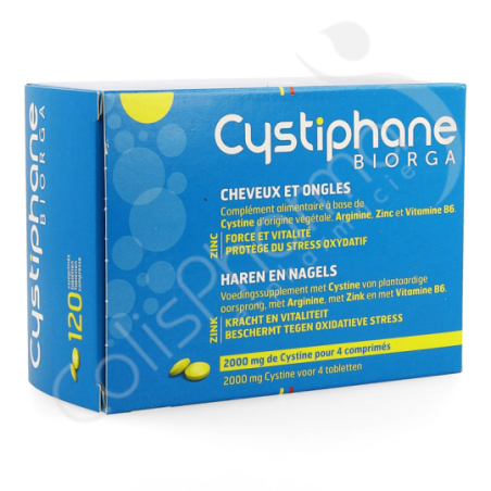 Cystiphane Biorga - 120 tabletten