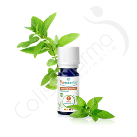 Puressentiel Huile Essentielle Menthe Poivrée Bio - 10 ml