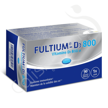 Fultium-D3 800 UI - 90 zachte capsules