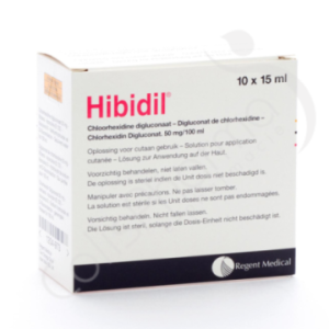 Hibidil 50 mg - 10 x 15 ml