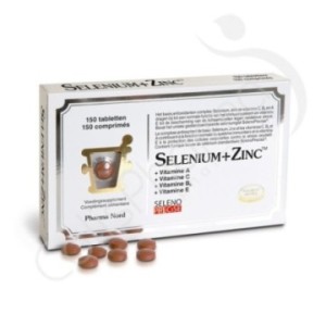 Selenium + Zinc - 150 comprimés