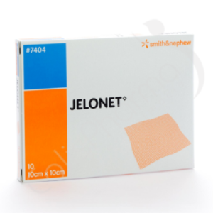 Jelonet - 10x10 cm - 10 tulles gras