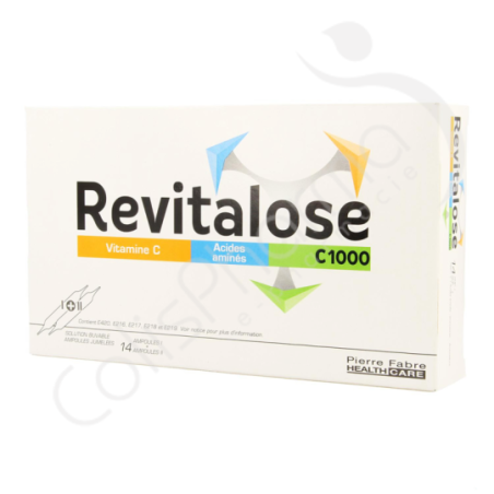 Revitalose C 1000 Vitamine C - 14 ampoules