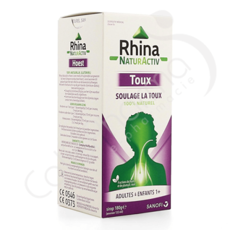 Rhina NaturActiv Toux - Siroop 180 g