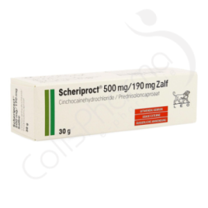 Scheriproct 500 mg/190 mg - Pommade 30 g