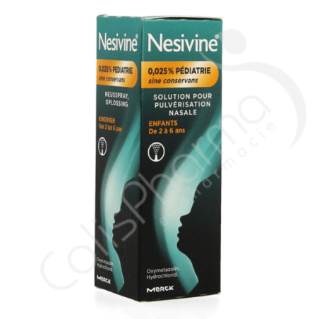 Nesivine 0,025% Pediatrie - Neusspray 10 ml