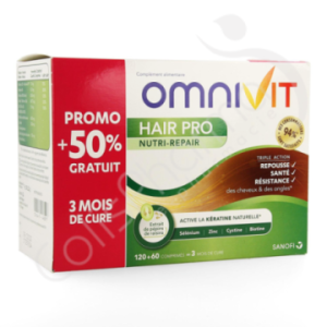 Omnivit Hair Pro Nutri-Repair - 180 tabletten