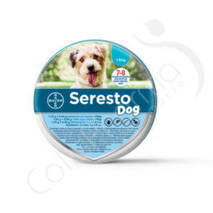 Seresto Dog <8 kg - 1 ongediertebestrijdings halsband van 38 cm