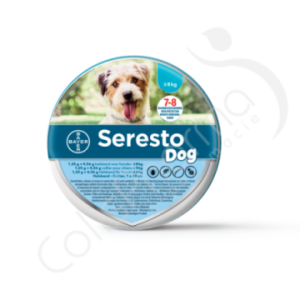 Seresto Dog <8 kg - 1 collier antiparasitaire de 38 cm