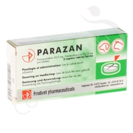Parazan - 2 comprimés