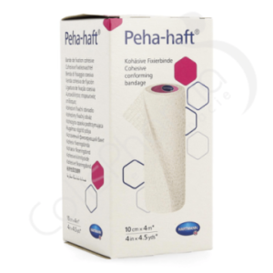 Peha-Haft Latex Free 10 cm x 4 m - 1 stuk