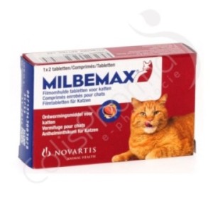 Milbemax Chats - 2 tabletten