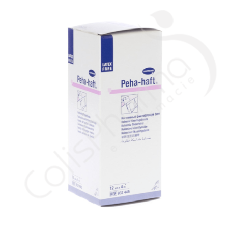 Peha-Haft Latex Free 12 cm x 4 m - 1 stuk