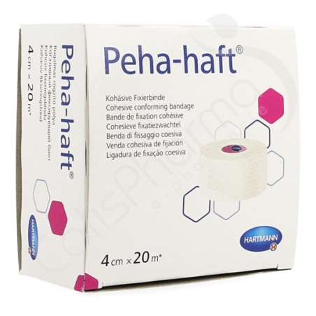 Peha-Haft Latex Free 4 cm x 20 m - 1 stuk