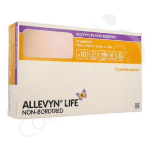 Allevyn Life Non-Bordered - 10x20 cm - 10 stuks