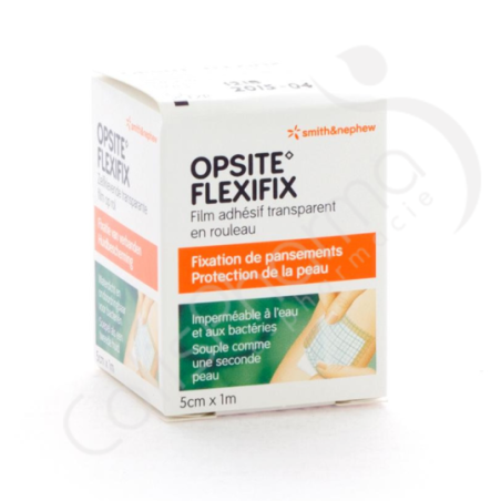 Opsite Flexifix Rouleau 5 cm x 1 m - 1 pièce