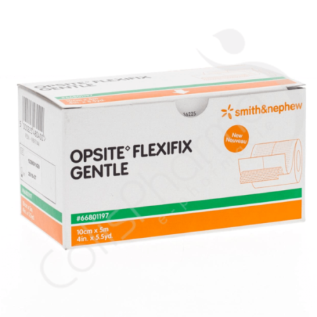 Opsite Flexifix Gentle Rol 10 cm x 5 m - 1 stuk