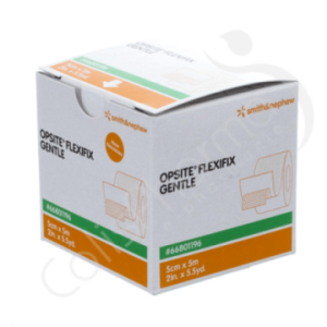 Opsite Flexifix Gentle Rol 5 cm x 5 m - 1 stuk