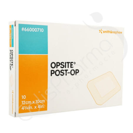 Opsite Post-Op 10x12 cm - 10 stuks