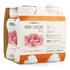 Resource 2.0 Fraise - 4x200 ml